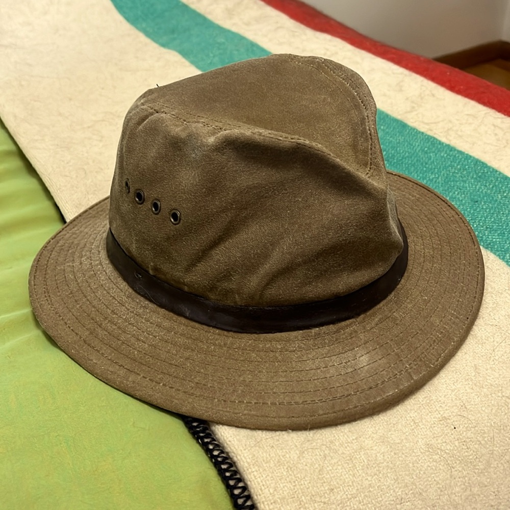 Filson Waxed Shelter cloth Packer Hat